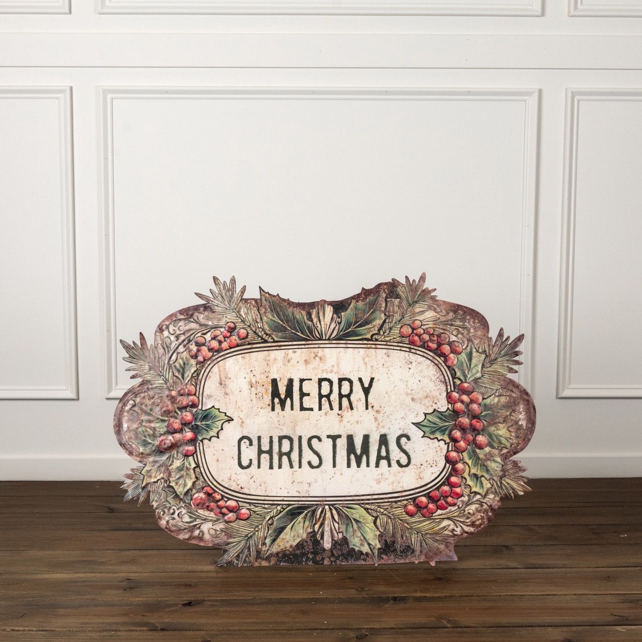 Sign Merry Christmas Metal