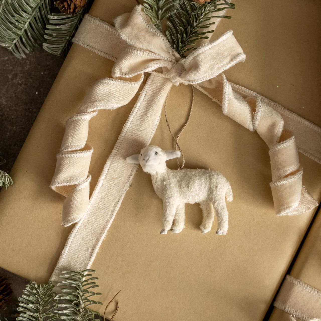 Ornament Standing Lamb Soft