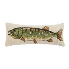 Pillow Hooked Northern Pike