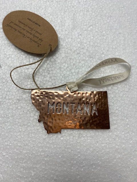 Assorted Metals State of Montana - Ornament, Colour: Copper