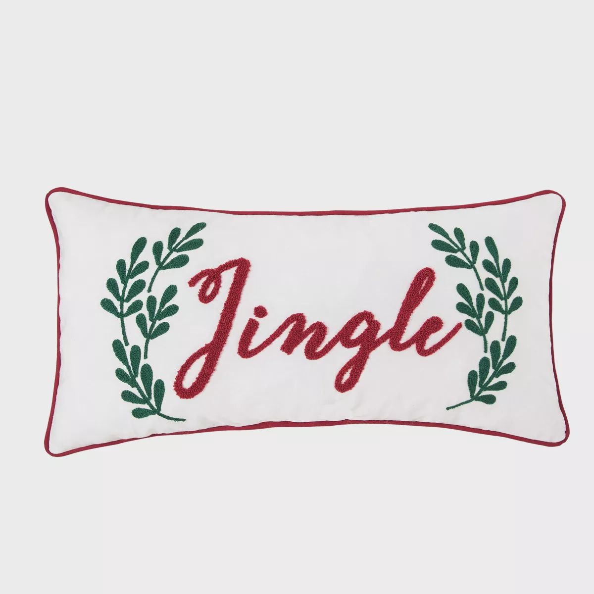 Jingle - Needlepoint Pillow