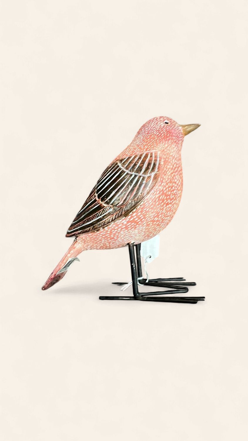 Decorative Bird  - Pink