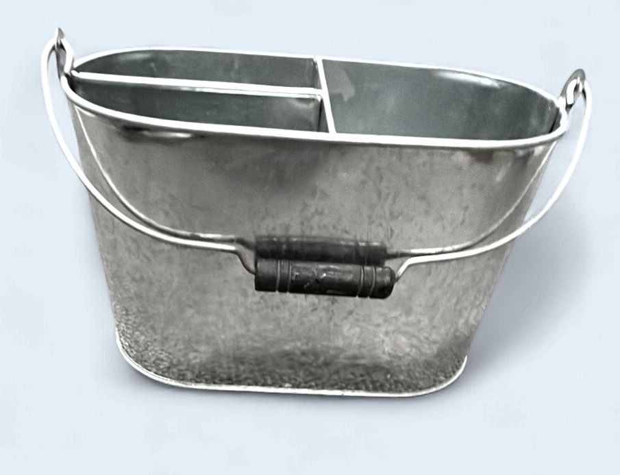 English Carry-All Galvanized Bucket
