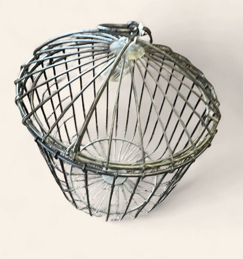 Cage Style Wire Basket - with Lid