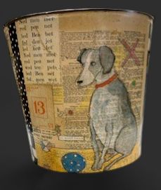 Tin Bucket - Dog