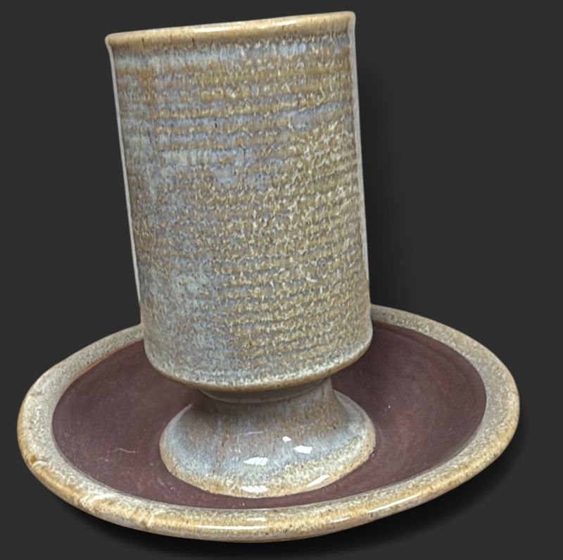 Long Matches Ceramic Container