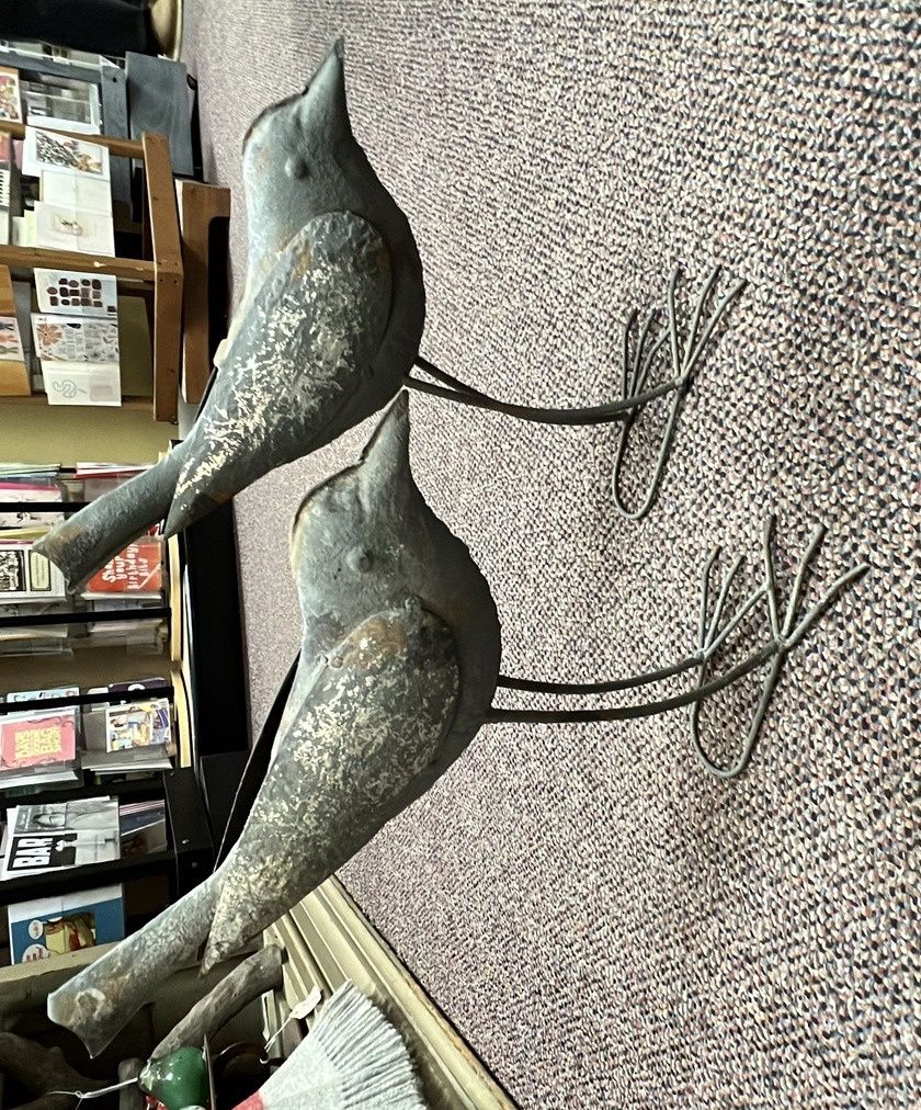 Long Legged Rustic Bird - Metal