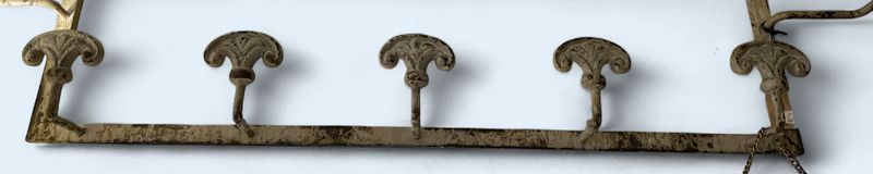Medieval Metal Coat Hook - Rack