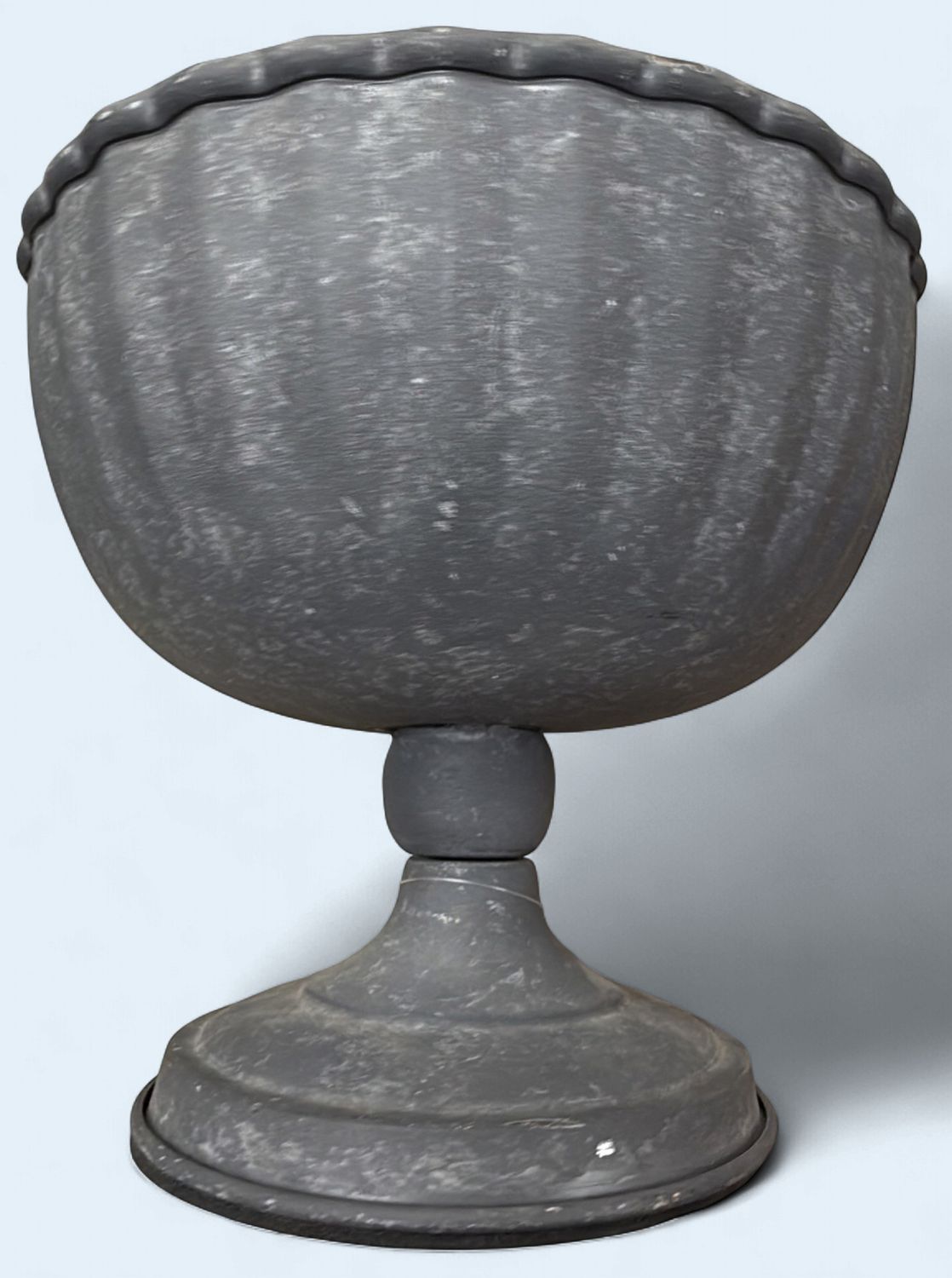 "Goblet" Style Metal Vessel