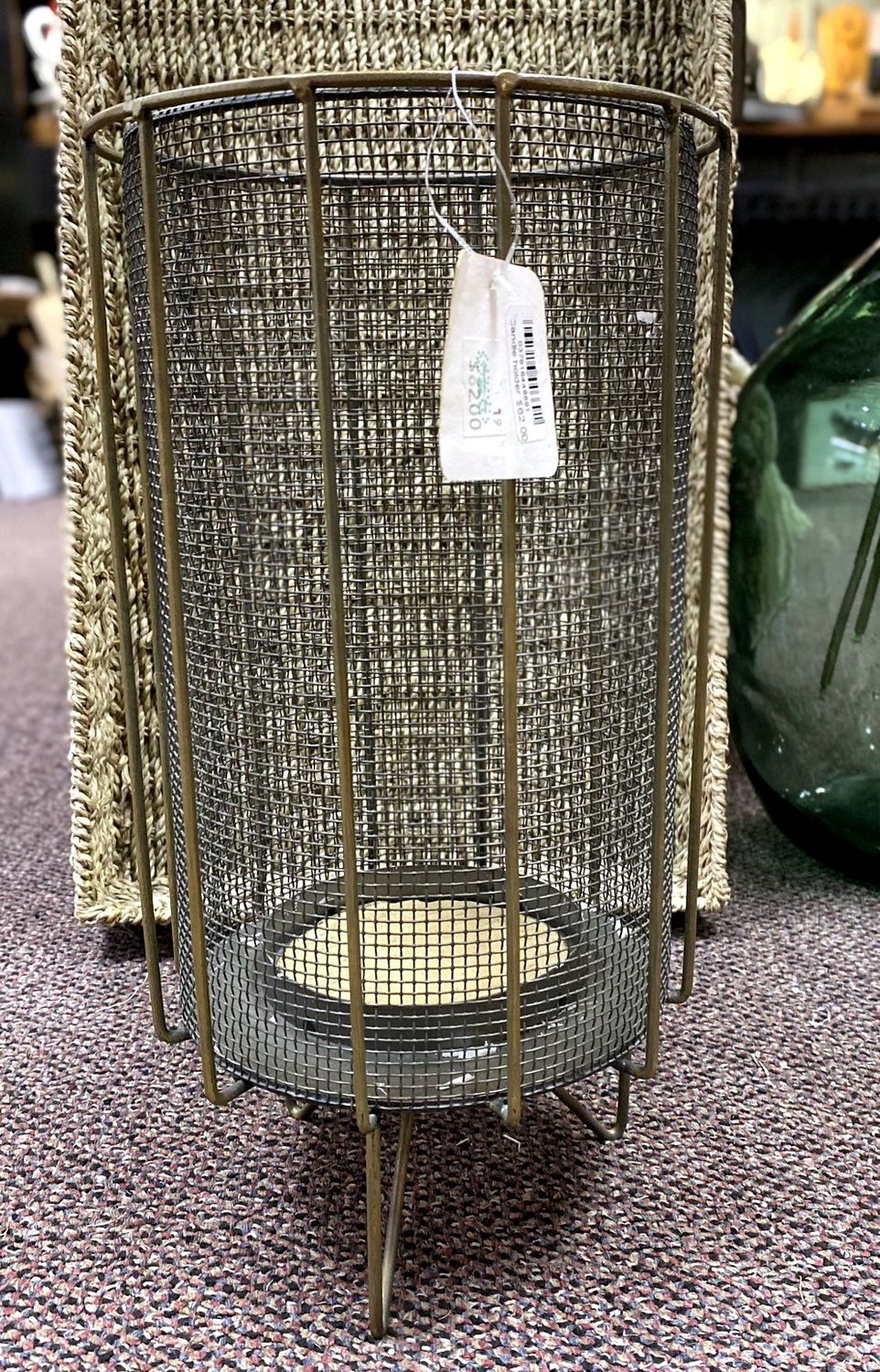 Mesh Screen Candleholder