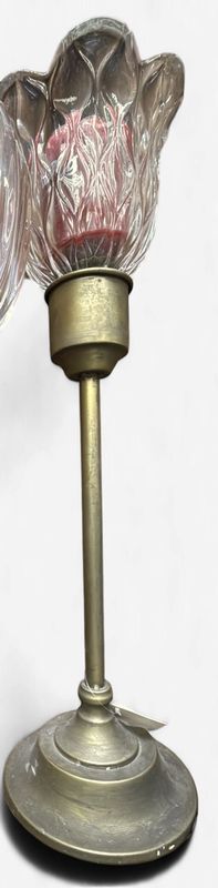 Glass Tulip Candleholder