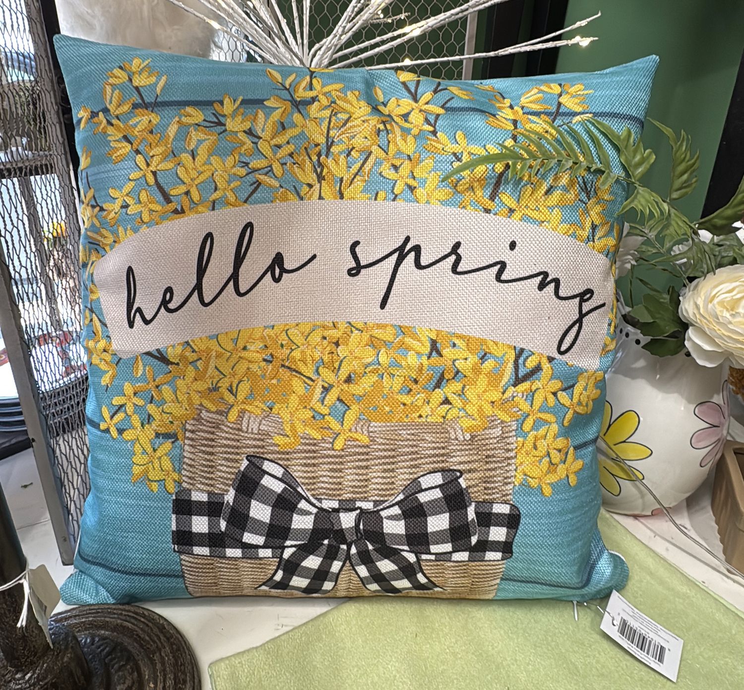 Pillow Hello Spring