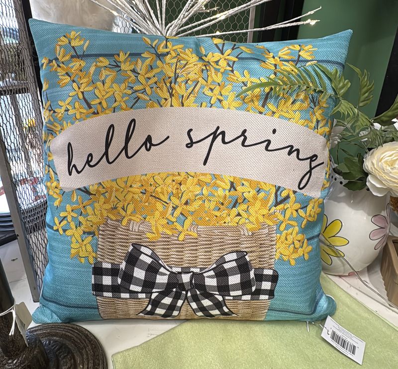 Pillow Hello Spring