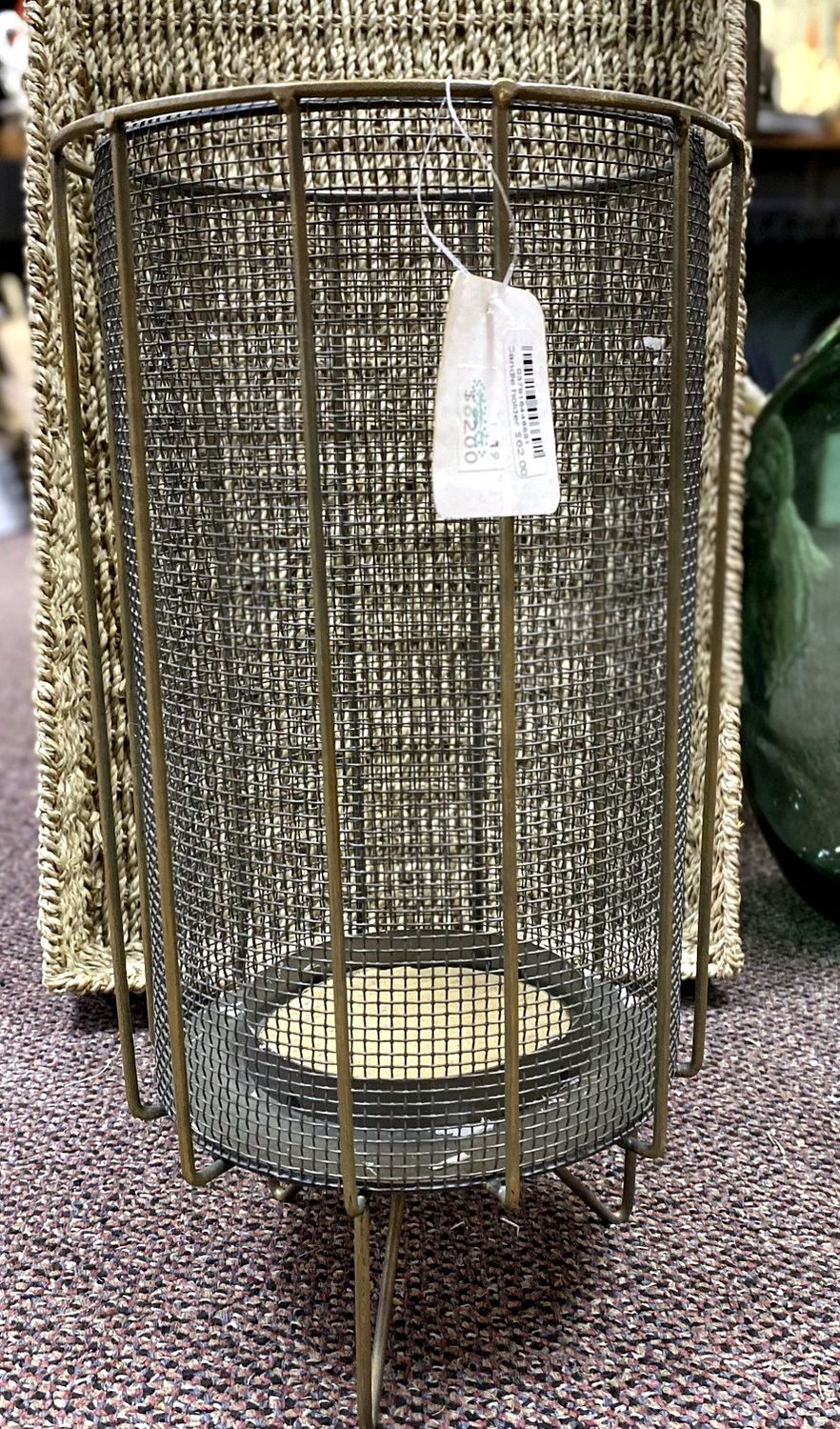 Mesh Screen Candleholder, Tall