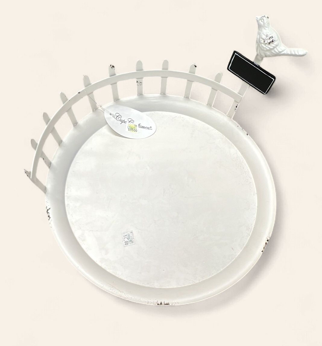 Metal Riser - Bird Motif