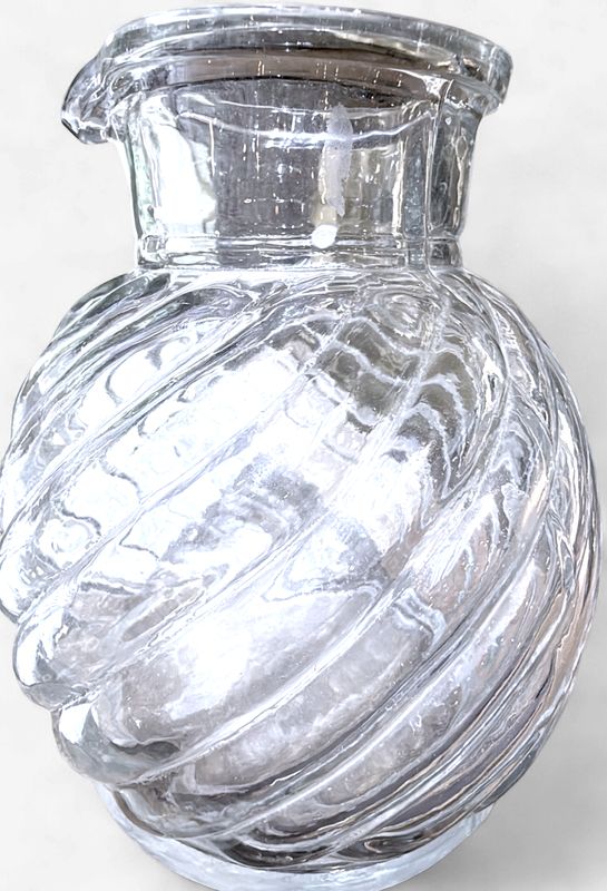 Swirled Glass Vintage Beaker/Pitcher