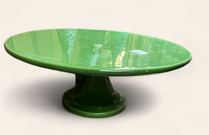 Green Cake Stand/Pedestal