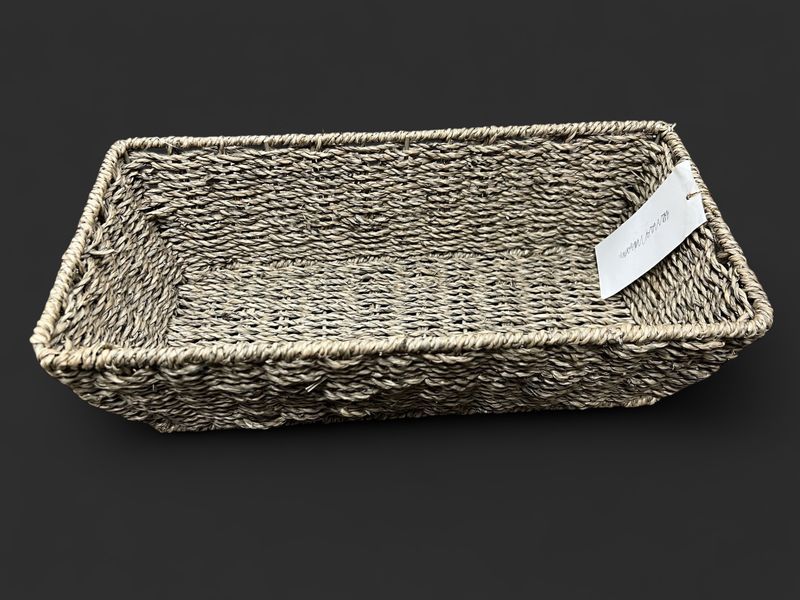 Sturdy Shallow Rectangular Basket