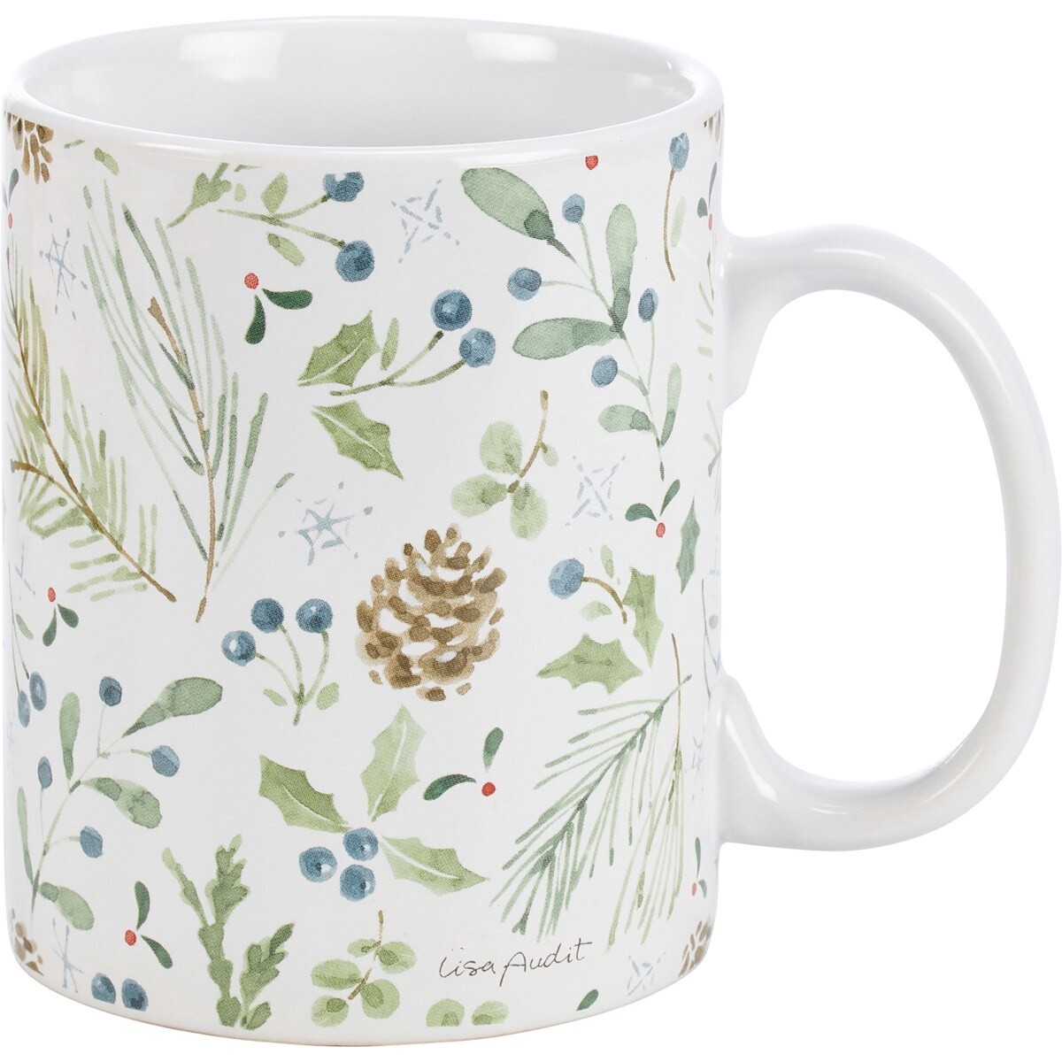 Mug Christmas Greens - Boxed
