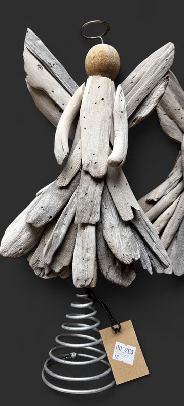 Driftwood Angel Tree Topper