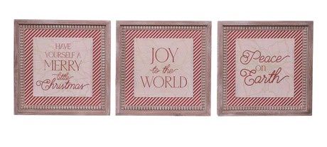 Vintage Christmas Prints - Framed