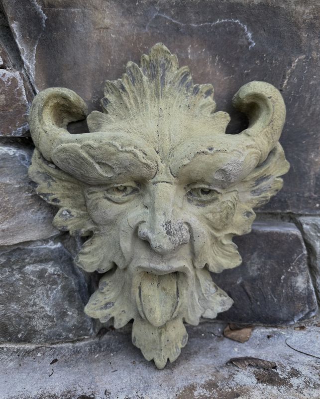 Devilish Garden Gargoyle - Wall Plaque