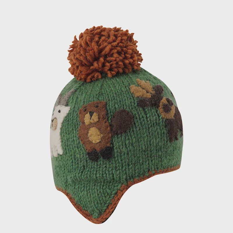 Woodland Knitted Hat - Children's