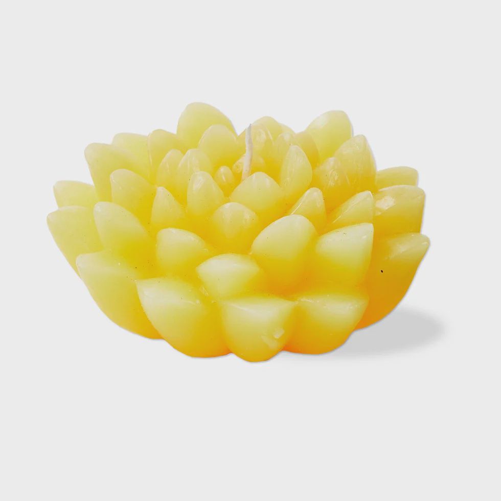 Blossom Candle Yellow