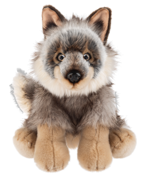 Plush Heritage Wolf