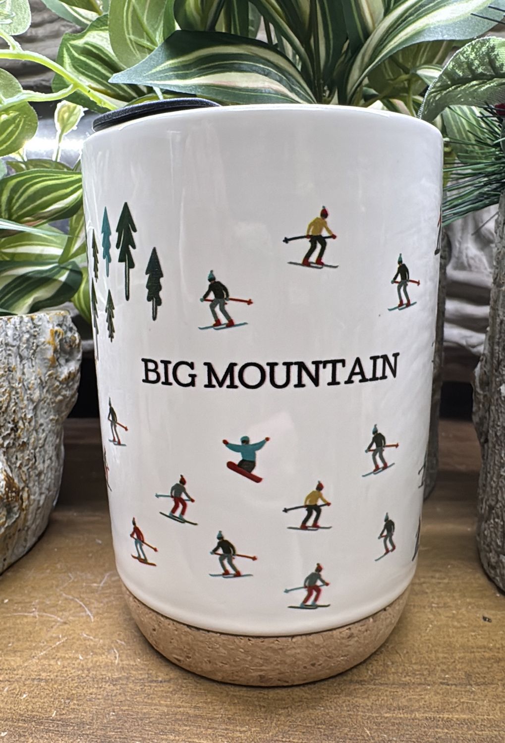 Cork Bottom Tumbler with Lid - Big Mountain