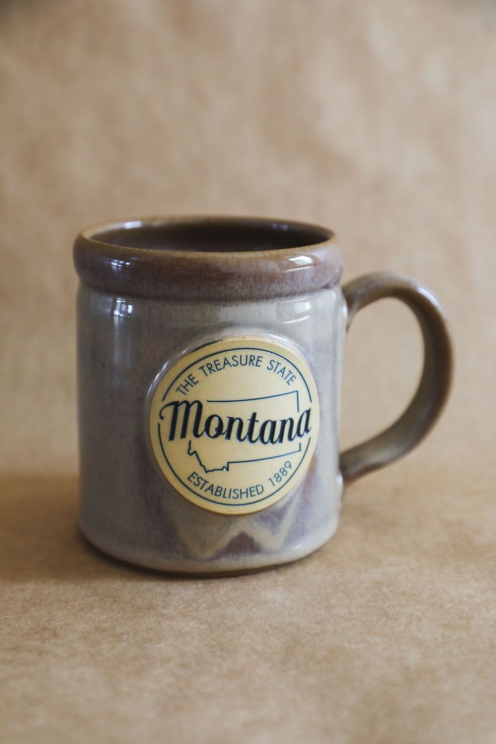 Treasure State Montana Pottery Mug - EXCLUSIVE