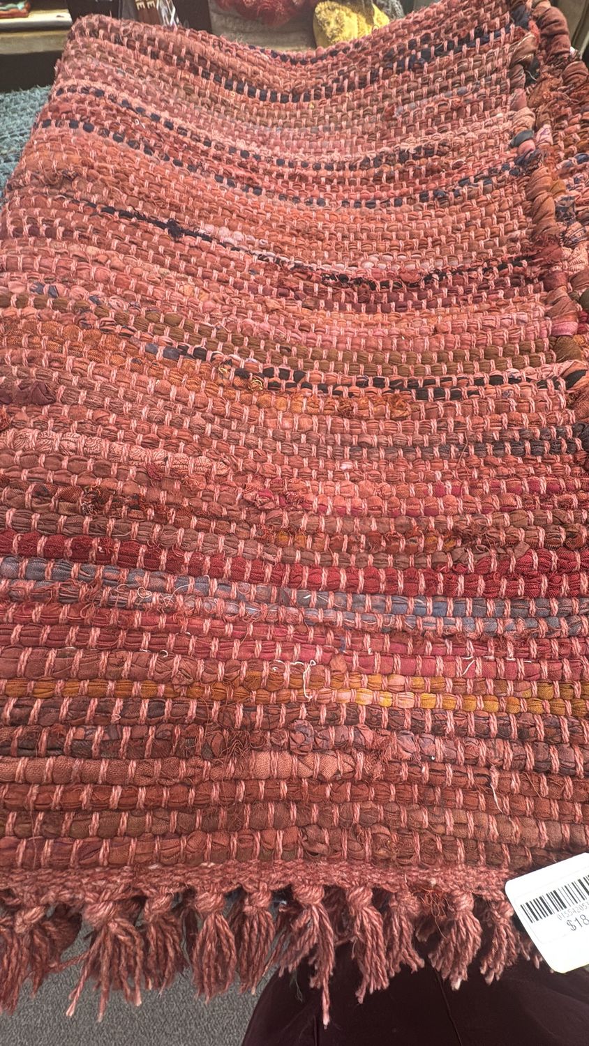 Rag Rug Red Sturbridge 2 X 3