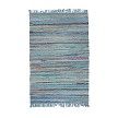 Rag Rug Light Blue Sturbridge 2 X 3