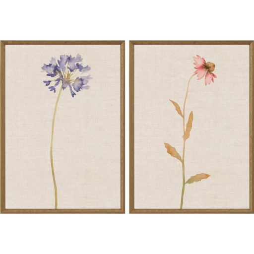 Wild Flourish - Framed Art Giclee Under Glass