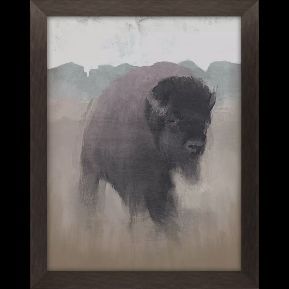 Roaming Buffalo - Large Print