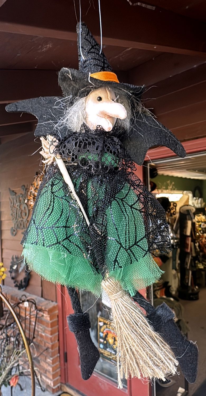 Small Hanging Witch - Ornament