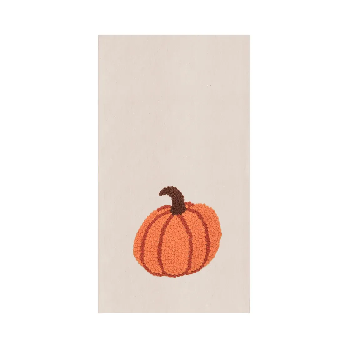 Dish Towel - Embroidered Pumpkin