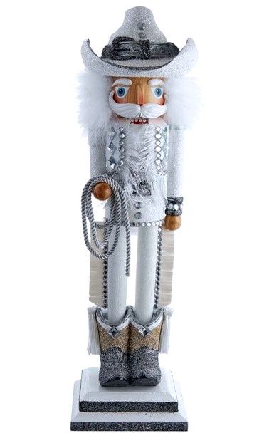 Rhinestone Cowboy - Sparkly Nutcracker 19"