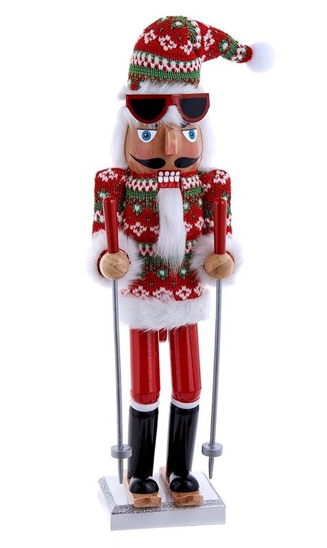 Nordic Skier - Nutcracker 15"