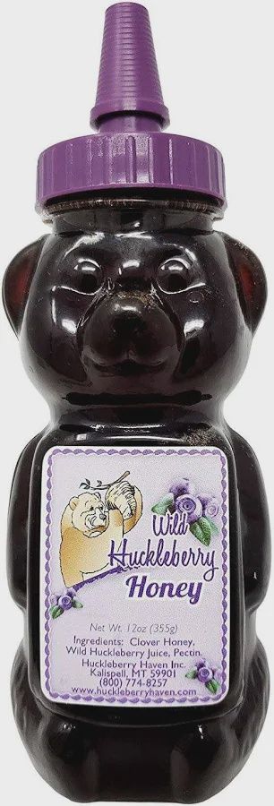 Wild Huckleberry Honey Bear