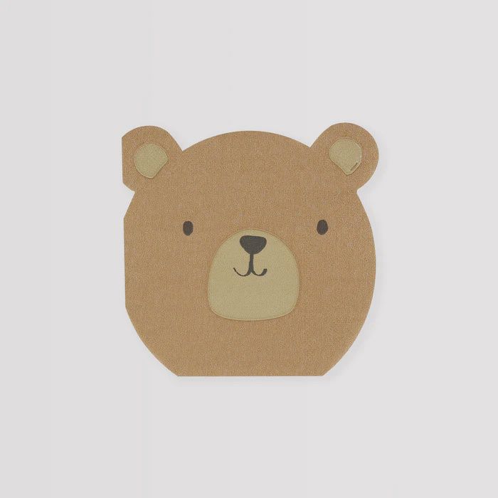 Children's Party Paper Napkins - Woodland Bear