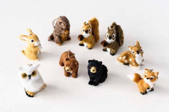 Furry Forest Animals - Ornament