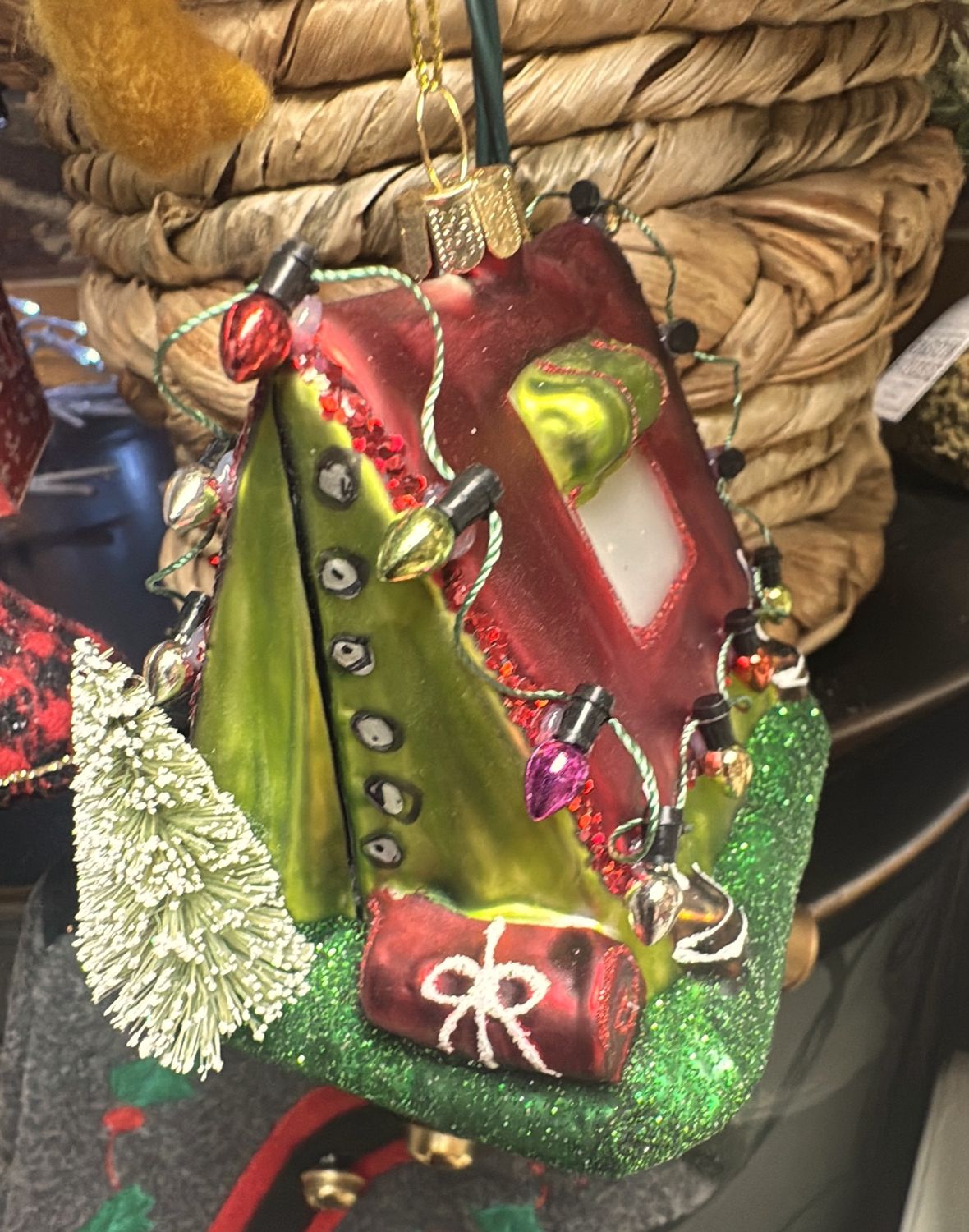 Glass Tent - Camping Ornament