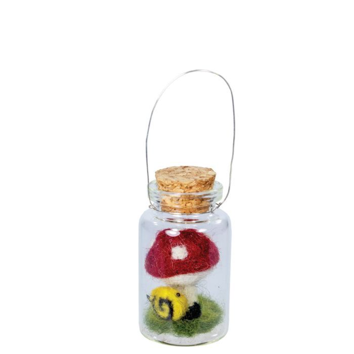 Bottle: Mushroom &amp; Snail