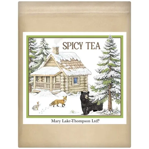 Winter Cabin Scattered Wrapped Spocy Tea