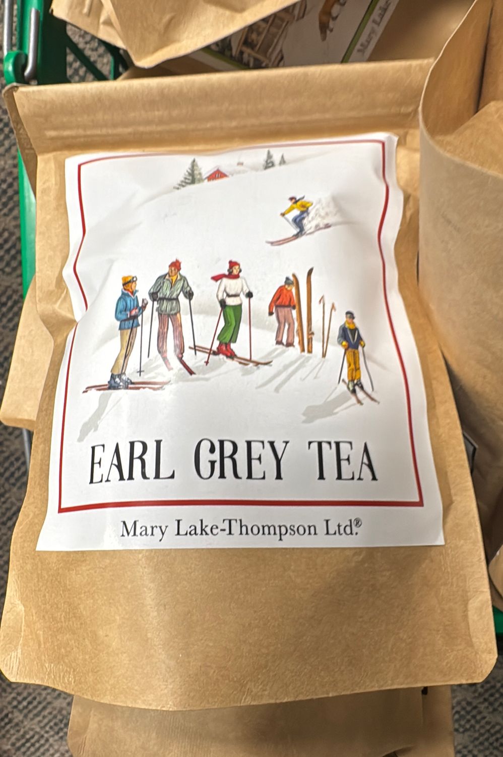 Ski Slopes Wrapped Tea- Earl Grey