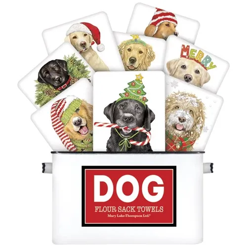 Holiday Dog Towels