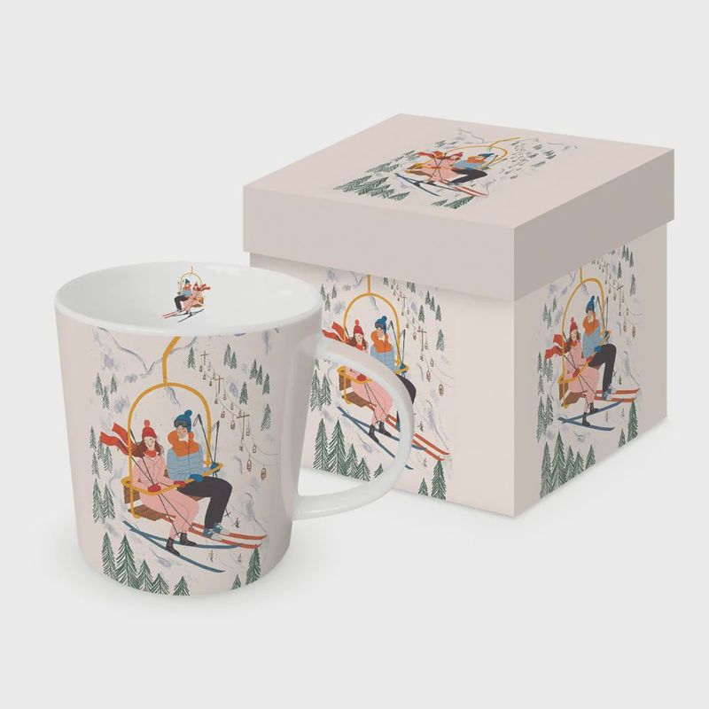 Mug In a Gift Box - Ski lift