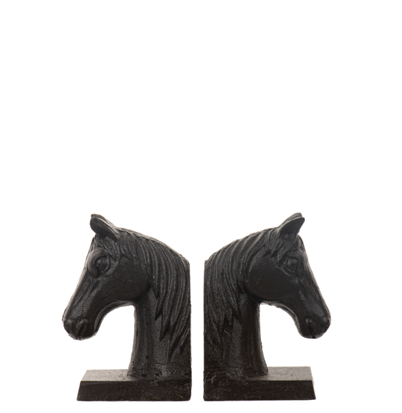 Iron Horse Bookend Set