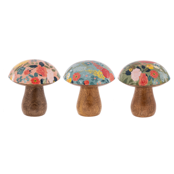 Mushrooms in Wonderland - Printed Caps